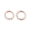 Brass Jump Rings KK-WH0060-01C-RG-1