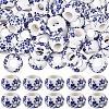 60Pcs Handmade Porcelain European Beads PORC-SC0001-25B-1