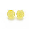 Transparent Crackle Acrylic Beads LS-MACR-S373-66C-N16-6