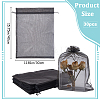 30pcs Large Organza Pouches Portable Shoes Bag Travel Storage Drawstring Bags OP-SP0001-03B-02-2