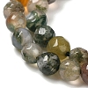 Natural Moss Agate Beads Strands G-H302-A03-01-4