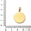 Religion Theme 304 Stainless Steel Pendants STAS-F336-06B-G-3