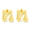 Rack Plating Brass Earrings EJEW-S222-01G-M-1
