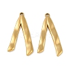 Ion Plating(IP) 304 Stainless Steel Pendants STAS-C106-01G-1