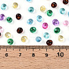 3/0 Baking Paint Glass Fringe Seed Beads SEED-A034-04K-4