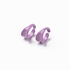 Spray Painted Alloy Cuff Rings RJEW-T011-06-RS-4