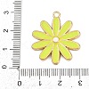 Alloy Enamel Pendants ENAM-H002-02G-03-3