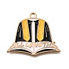 Alloy Enamel Pendants ENAM-D302-02KCG-02A-1