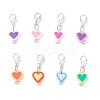 Polymer Clay Pendant Decorations HJEW-JM03949-2