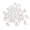 Electroplate Glass Beads EGLA-A043-03-AB02-1