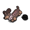 Dachshund Enamel Pins JEWB-D310-03EB-02-3