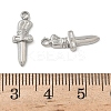 304 Stainless Steel Pendants STAS-D127-21B-P-3