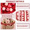 6.5 Yards Gradient Color Polyester Pom Pom Ball Tassel Ribbons DIY-GA0006-95D-4