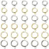 16Pcs 201 Stainless Steel Huggie Hoop Earring Findings STAS-FS0002-27B-1