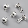 Brass Clip-on Earring Findings KK-O131-03S-A-1