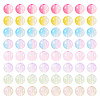 8Bags 8 Colors Transparent Czech Glass Beads GLAA-TA0002-48-1