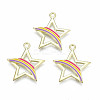 Alloy Enamel Pendants ENAM-S115-177D-1