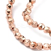 Synthetic Non-magnetic Hematite Beads Strands G-C024-06B-3