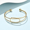 304 Stainless Steel Cuff Bangles BJEW-L682-034G-2