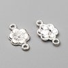 Tibetan Style Alloy Flower Links Connectors LS-K08XD021-1