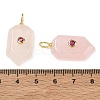 Natural Mixed Stone Pendants KK-CBAF9BC-20G-4
