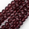 Transparent Glass Bead Strands X-GLAA-G013-4mm-59-1