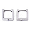 Non-Tarnish 304 Stainless Steel Huggie Hoop Earrings LS-STAS-R115-25P-1