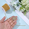 20M Brass Twisted Chains CHC-BM0001-01G-3
