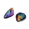 4Pcs Transparent Epoxy Resin Butterfly Wings Pendants RESI-C057-05C-2