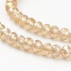 Electroplate Glass Beads Strands LS-EGLA-D020-3x2mm-49-2