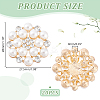 25Pcs Alloy Rhinestone Cabochons ALRI-GA0001-08A-2