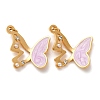 304 Stainless Steel Enamel Pendants STAS-U061-20G-02-1