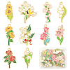 20Pcs 10 Styles Alloy Enamel Pendants ENAM-SC0007-21-1
