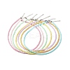 7Pcs 7 Color Round Acrylic Beaded Necklaces for Women NJEW-JN03864-1