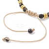Star 201 Stainless Steel Charm Bracelets BJEW-JB12801-03-4