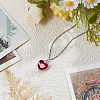 1Pc 925 Sterling Silver Pendant Cabochon Settings STER-BC0003-53P-4