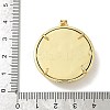 Brass Resin Pendants KK-H079-02A-G04-3