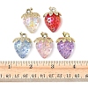 10Pcs 5 Styles Transparent Acrylic Pendants MACR-FS0002-09-5
