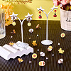 Bee Theme Wooden Stud Earrings WOOD-TA0002-64-7