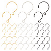 48Pcs 6 Style 316 Surgical Stainless Steel Earring Hooks STAS-UN0047-36-1