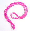 Baking Paint Crackle Glass Beads Strands X-CCG-S001-10mm-09-2