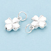 Saint Patrick's Day 925 Sterling Silver Clover Charms STER-T008-31S-2