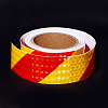 Waterproof EPT(Ethylene Propylene Terpolymer) & PVC Reflective Self-adhesive Tape DIY-WH0030-82A-4