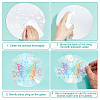 2Pcs 2 Styles PET Rainbow Window Clings Stickers DIY-GF0007-66-6