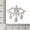 Non-Tarnish 201 Stainless Steel Pendants STAS-B049-03P-3