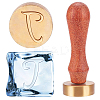1Pc Golden Tone Brass Stamp Head DIY-CA0006-82E-1