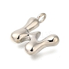 Rack Plating Brass Pendants KK-I722-01P-W-2