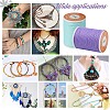 6 Rolls 6 Colors Round Waxed Polyester Cord YC-YW0001-07A-6