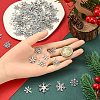 96Pcs 16 Styles Tibetan Style Alloy Pendants FIND-YW0008-69-3