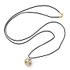 Mother's Day Alloy Bola Pregnancy Pendant Necklaces LS-NJEW-NH0001-01-1